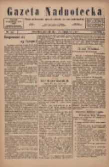 Gazeta Nadnotecka: pismo poświęcone sprawie polskiej na ziemi nadnoteckiej 1922.11.27 R.2 Nr137