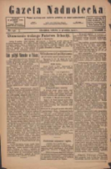 Gazeta Nadnotecka: pismo poświęcone sprawie polskiej na ziemi nadnoteckiej 1922.12.09 R.2 Nr142