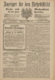 Anzeiger f&uuml;r den Netzedistrikt Kreis- und Wochenblatt f&uuml;r den Kreis Czarnikau 1900.09.18 Jg.48 Nr108