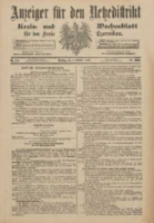 Anzeiger für den Netzedistrikt Kreis- und Wochenblatt für den Kreis Czarnikau 1900.10.02 Jg.48 Nr114