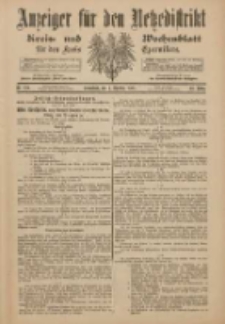 Anzeiger f&uuml;r den Netzedistrikt Kreis- und Wochenblatt f&uuml;r den Kreis Czarnikau 1900.12.01 Jg.48 Nr139