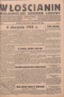 Włościanin: wielkopolski dziennik ludowy 1928.08.08 R.10 Nr180