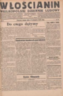 Włościanin: wielkopolski dziennik ludowy 1928.08.15 R.10 Nr186