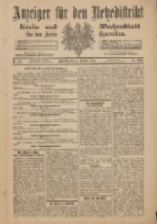 Anzeiger für den Netzedistrikt Kreis- und Wochenblatt für den Kreis Czarnikau 1900.12.13 Jg.48 Nr144