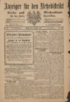 Anzeiger für den Netzedistrikt Kreis- und Wochenblatt für den Kreis Czarnikau 1900.12.18 Jg.48 Nr146