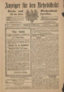 Anzeiger f&uuml;r den Netzedistrikt Kreis- und Wochenblatt f&uuml;r den Kreis Czarnikau 1900.12.20 Jg.48 Nr147