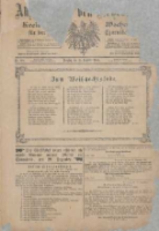 Anzeiger f&uuml;r den Netzedistrikt Kreis- und Wochenblatt f&uuml;r den Kreis Czarnikau 1900.12.25 Jg.48 Nr149