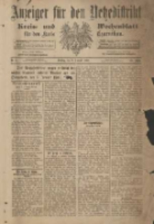 Anzeiger f&uuml;r den Netzedistrikt Kreis- und Wochenblatt f&uuml;r den Kreis Czarnikau 1901.01.01 Jg.49 Nr1