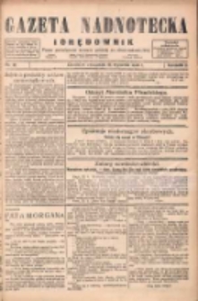 Gazeta Nadnotecka i Orędownik: pismo poświęcone sprawie polskiej na ziemi nadnoteckiej 1926.01.28 R.6 Nr22