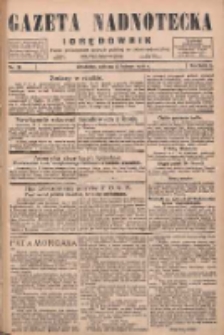 Gazeta Nadnotecka i Orędownik: pismo poświęcone sprawie polskiej na ziemi nadnoteckiej 1926.02.13 R.6 Nr35