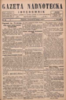 Gazeta Nadnotecka i Orędownik: pismo poświęcone sprawie polskiej na ziemi nadnoteckiej 1926.02.18 R.6 Nr39