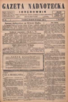 Gazeta Nadnotecka i Orędownik: pismo poświęcone sprawie polskiej na ziemi nadnoteckiej 1926.02.28 R.6 Nr48
