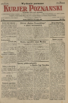 Kurier Poznański 1931.09.20 R.26 nr 431
