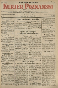 Kurier Poznański 1931.02.24 R.26 nr 87