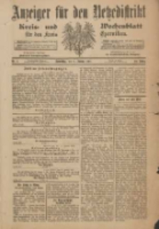Anzeiger f&uuml;r den Netzedistrikt Kreis- und Wochenblatt f&uuml;r den Kreis Czarnikau 1901.01.17 Jg.49 Nr7