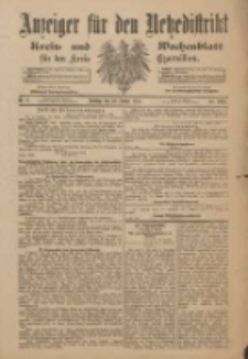 Anzeiger f&uuml;r den Netzedistrikt Kreis- und Wochenblatt f&uuml;r den Kreis Czarnikau 1901.01.23 Jg.49 Nr9