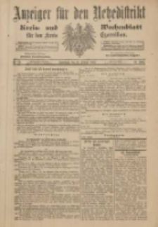 Anzeiger f&uuml;r den Netzedistrikt Kreis- und Wochenblatt f&uuml;r den Kreis Czarnikau 1901.02.16 Jg.49 Nr20
