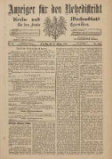 Anzeiger f&uuml;r den Netzedistrikt Kreis- und Wochenblatt f&uuml;r den Kreis Czarnikau 1901.02.28 Jg.49 Nr25