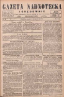 Gazeta Nadnotecka i Orędownik: pismo poświęcone sprawie polskiej na ziemi nadnoteckiej 1926.04.09 R.6 Nr81