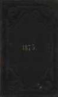 Ordo Officii Divini ad Usum Almae Ecclesiae Metropolitanae et Archi-Dioec. Posnaniensis Pro Anno Domini MDCCCLXXV