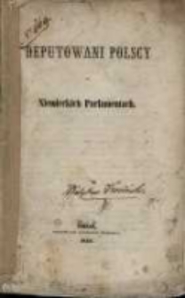 Deputowani polscy w niemieckich parlamentach