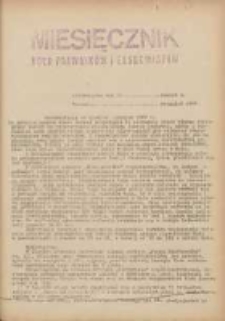 Miesięcznik Koła Prawnik&oacute;w i Ekonomist&oacute;w 1925 grudzień R.2 Z.4