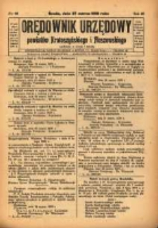 Orędownik Urzędowy Powiat&oacute;w Krotoszyńskiego i Pleszewskiego 1929.03.27 R.56 Nr25