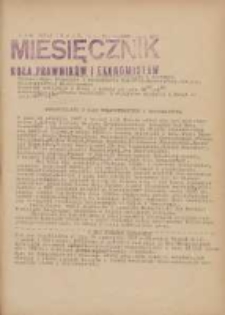 Miesięcznik Koła Prawników i Ekonomistów 1927 styczeń/luty R.3 Z.5/6