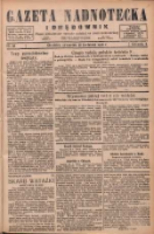 Gazeta Nadnotecka i Orędownik: pismo poświęcone sprawie polskiej na ziemi nadnoteckiej 1926.04.22 R.6 Nr92