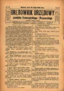 Orędownik Urzędowy Powiat&oacute;w Krotoszyńskiego i Pleszewskiego 1929.05.18 R.56 Nr40