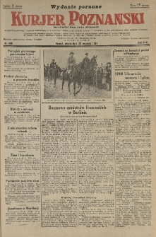 Kurier Poznański 1931.09.29 R.26 nr 445