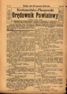 Krotoszyńsko - Pleszewski Orędownik Powiatowy 1929.06.26 R.56 Nr51