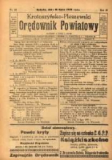 Krotoszyńsko - Pleszewski Orędownik Powiatowy 1929.07.13 R.56 Nr55