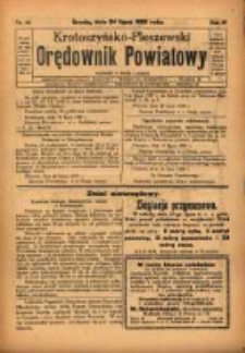 Krotoszyńsko - Pleszewski Orędownik Powiatowy 1929.07.24 R.56 Nr58