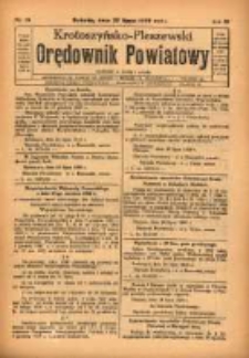 Krotoszyńsko - Pleszewski Orędownik Powiatowy 1929.07.27 R.56 Nr59