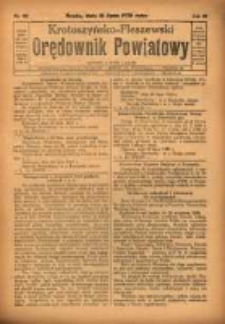 Krotoszyńsko - Pleszewski Orędownik Powiatowy 1929.07.31 R.56 Nr60