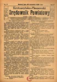 Krotoszyńsko - Pleszewski Orędownik Powiatowy 1929.09.28 R.56 Nr77