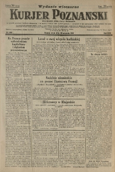 Kurier Poznański 1931.09.30 R.26 nr 448