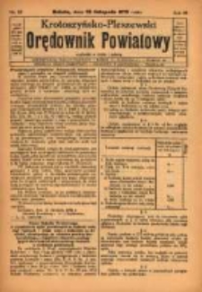 Krotoszyńsko - Pleszewski Orędownik Powiatowy 1929.11.23 R.56 Nr93