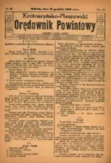 Krotoszyńsko - Pleszewski Orędownik Powiatowy 1929.12.14 R.56 Nr99