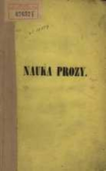 Nauka prozy
