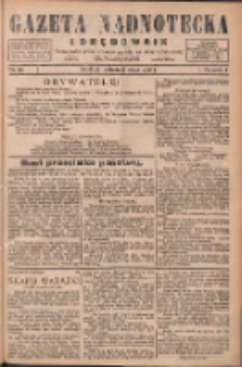 Gazeta Nadnotecka i Orędownik: pismo poświęcone sprawie polskiej na ziemi nadnoteckiej 1926.05.15 R.6 Nr110