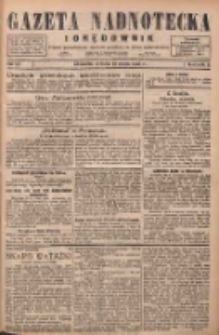 Gazeta Nadnotecka i Orędownik: pismo poświęcone sprawie polskiej na ziemi nadnoteckiej 1926.05.29 R.6 Nr121