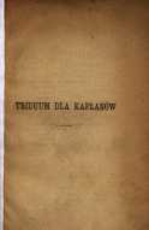 Triduum dla kapłanów / napisał Stanisław Załęski.