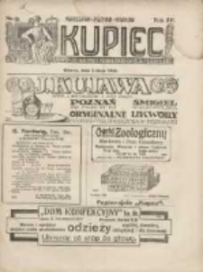 Kupiec: największe i najstarsze polskie pismo kupiecko-przemysłowe: centralny organ urzędowy Związku Towarzystw Kupieckich byłej dzielnicy pruskiej 1920.05.04 R.14 Nr18