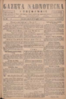 Gazeta Nadnotecka i Orędownik: pismo poświęcone sprawie polskiej na ziemi nadnoteckiej 1926.08.27 R.6 Nr196