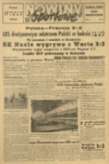 Nowiny Sportowe. Tygodniowy dodatek Głosu Wielkopolskiego. 1947.05.27 R.1 nr9
