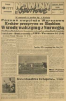 Nowiny Sportowe. Tygodniowy dodatek Głosu Wielkopolskiego. 1947.06.09 R.1 nr11