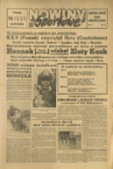 Nowiny Sportowe. Tygodniowy dodatek Głosu Wielkopolskiego. 1947.06.16 R.1 nr12