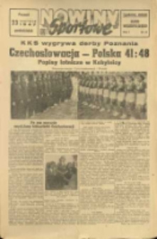 Nowiny Sportowe. Tygodniowy dodatek Głosu Wielkopolskiego. 1947.06.23 R.1 nr13